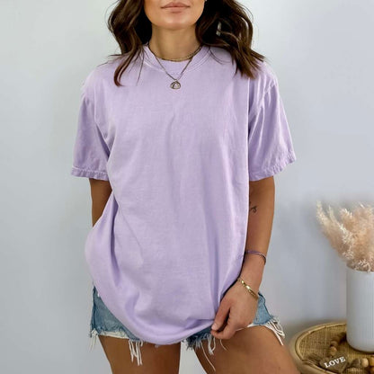 Comfort Colors Vintage Washed Unisex T-shirt Orchid - DSY Lifestyle