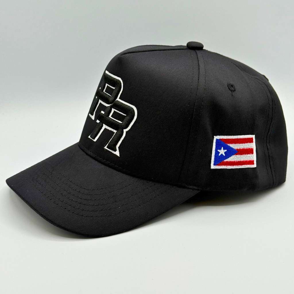 Puerto Rico PR 3D two tone baseball hat