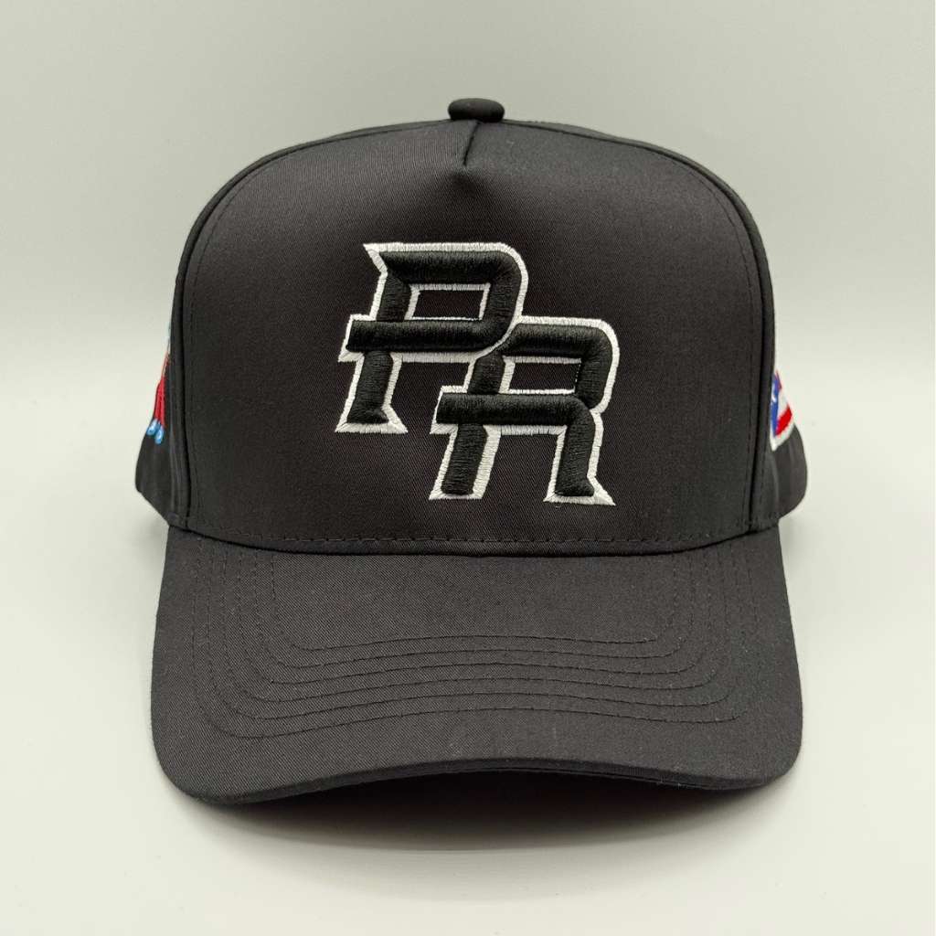 Puerto Rico PR 3D two tone baseball hat