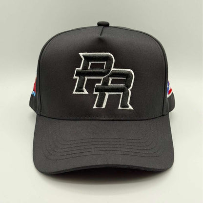 Puerto Rico PR 3D two tone baseball hat