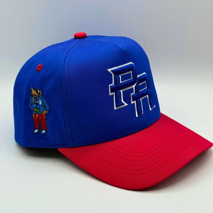 Puerto Rico PR 3D two tone baseball hat