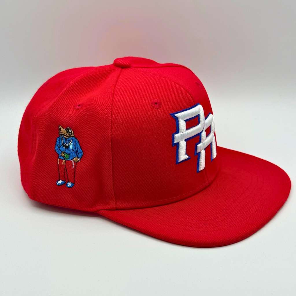 Puerto Rico Flat Bill Snapback Hat