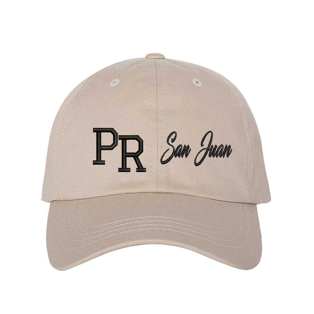 Stone PR 3D San Juan Embroidered Baseball Cap – A bold, high-quality hat featuring raised “San Juan” embroidery, perfect for repping Puerto Rico in style – DSY Lifestyle.