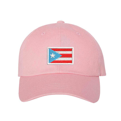 Puerto Rico Flag Hat – Light Blue Flag PR Baseball Cap
