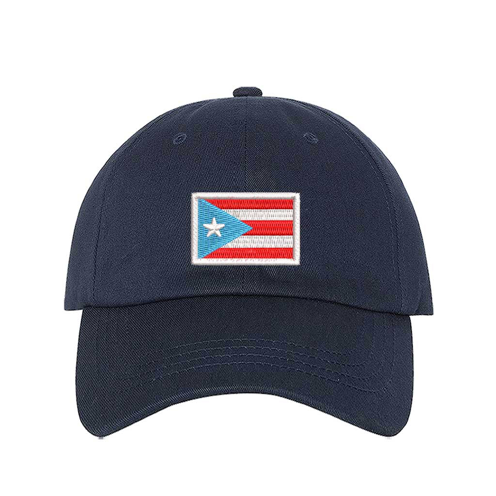 Puerto Rico Flag Hat – Light Blue Flag PR Baseball Cap