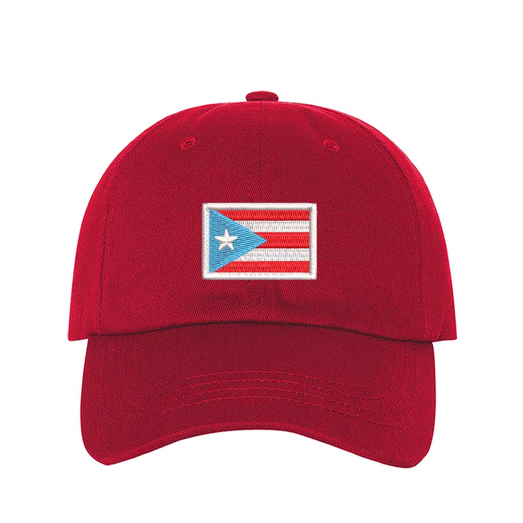 Puerto Rico Flag Hat – Light Blue Flag PR Baseball Cap