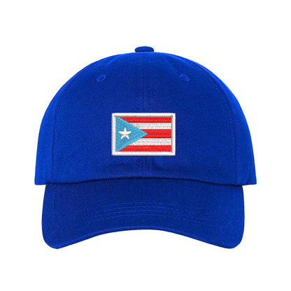 Puerto Rico Flag Hat – Light Blue Flag PR Baseball Cap