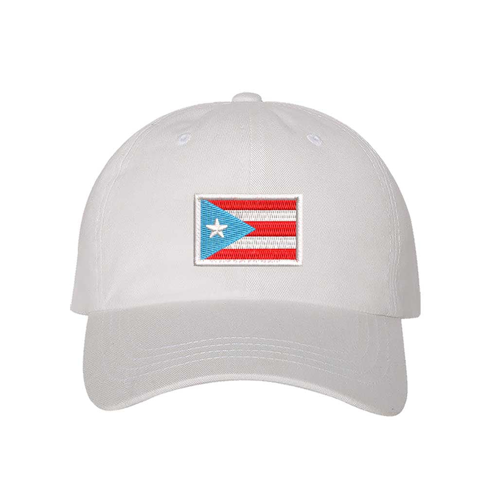 Puerto Rico Flag Hat – Light Blue Flag PR Baseball Cap