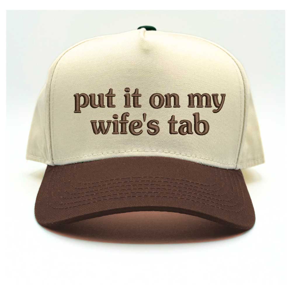Put it on my wifes tab embroidered baseball hat - DSY Lifestyle