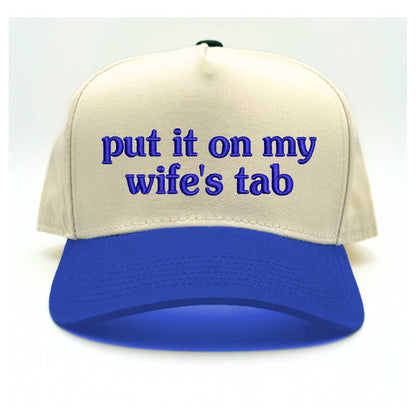 Put it on my wifes tab embroidered baseball hat - DSY Lifestyle
