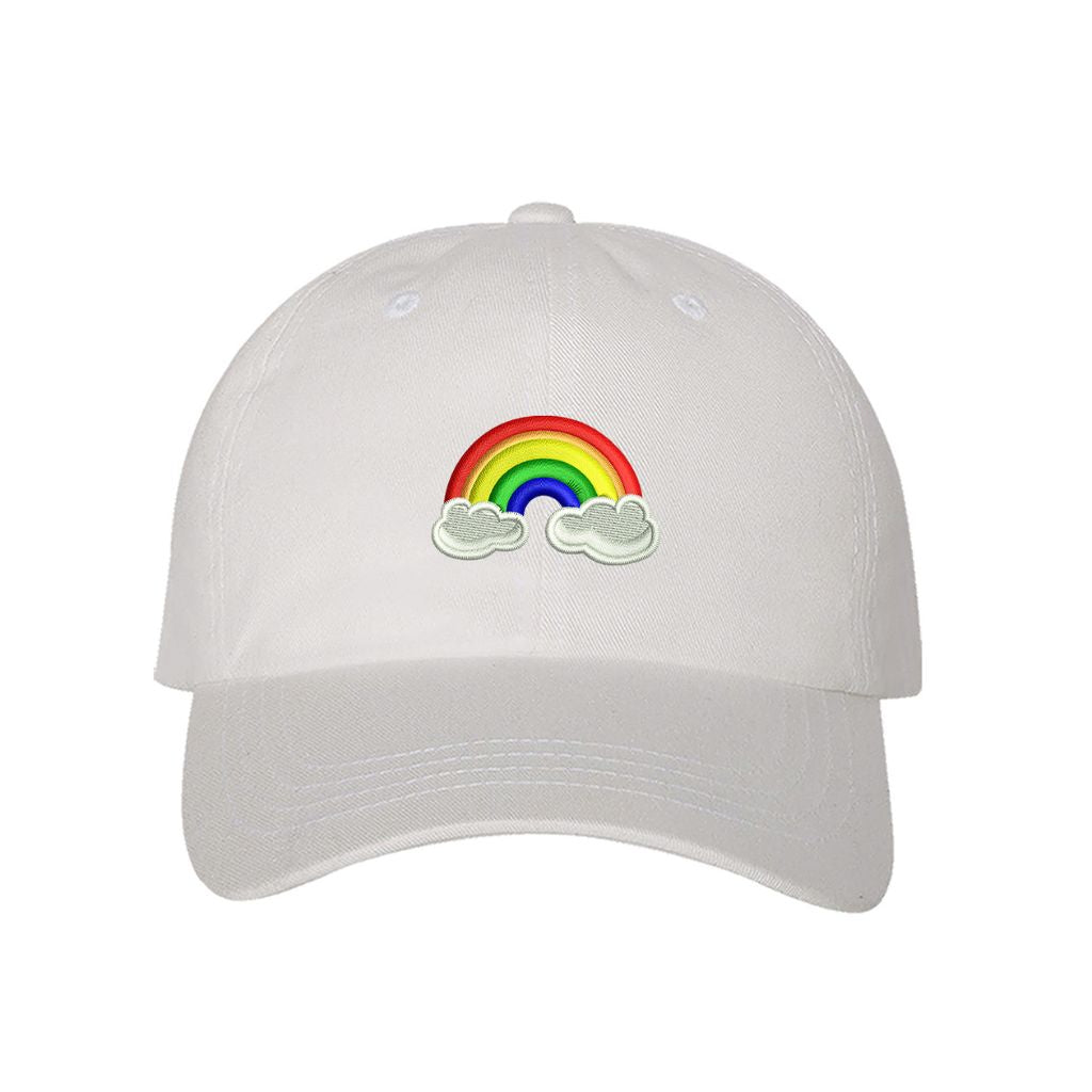 Purple Pride Rainbow Baseball Hat