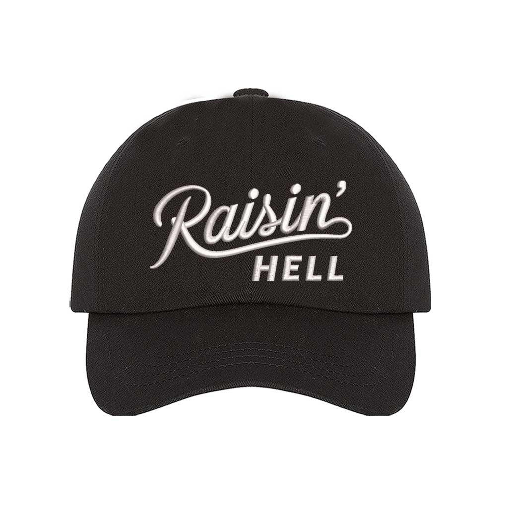 Black Bold, embroidered hat with a rebellious message, perfect for those who love to make a statement – DSY Lifestyle