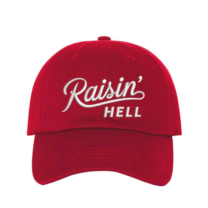 Red Bold, embroidered hat with a rebellious message, perfect for those who love to make a statement – DSY Lifestyle