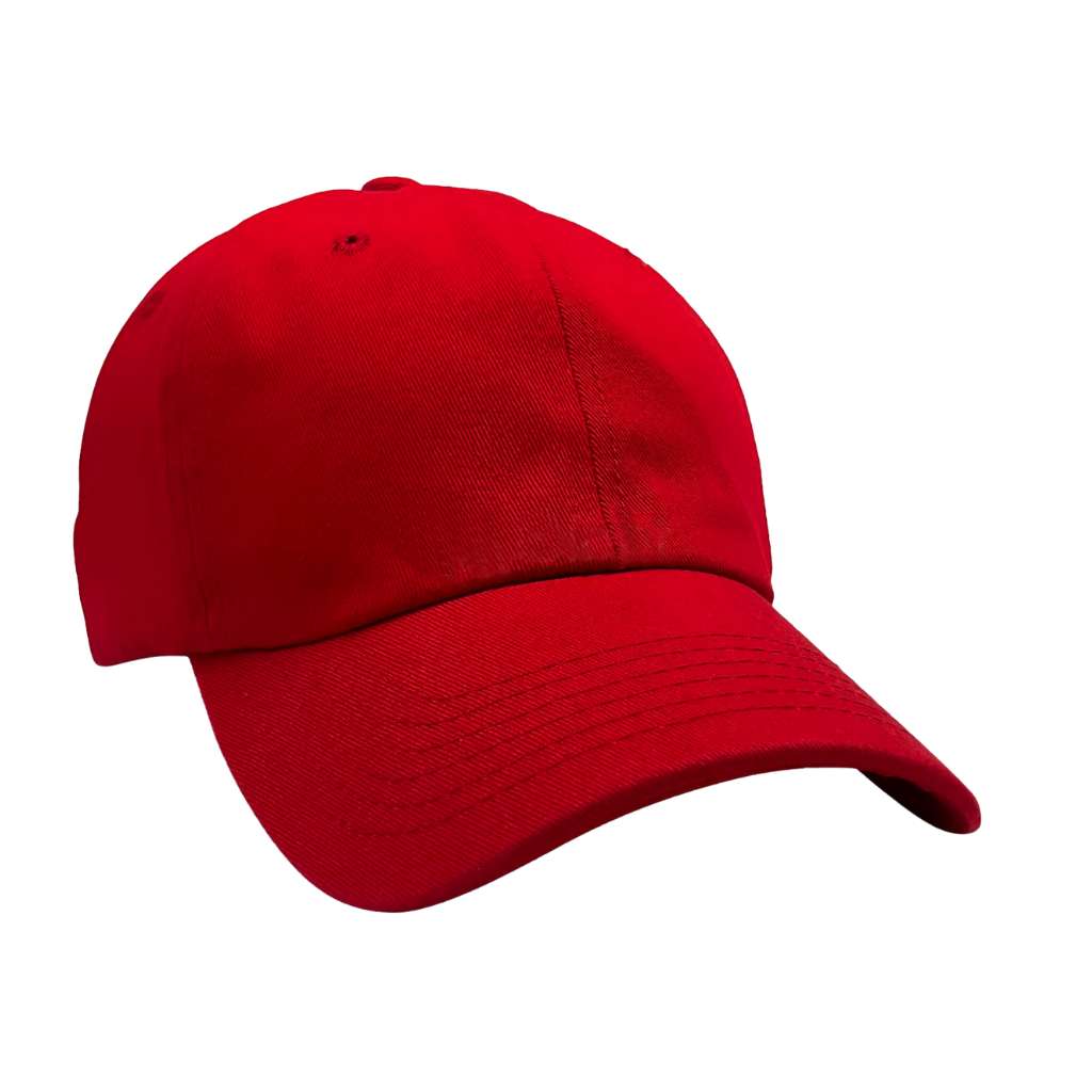 Red Classic Baseball Cap - DSY Lifestyle Baseball Hats