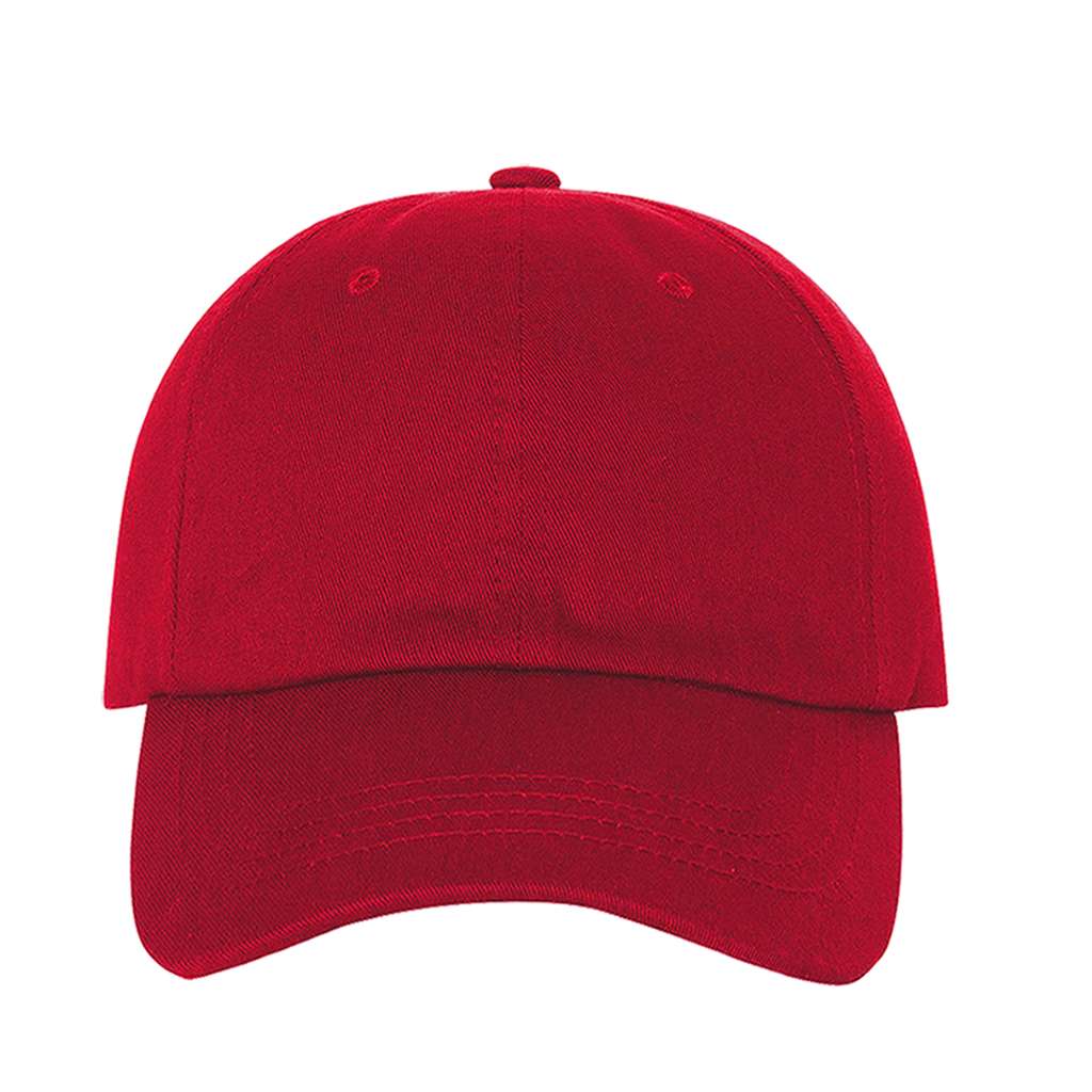 Red Classic Baseball Cap - DSY Lifestyle Baseball Hats