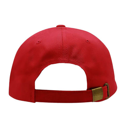 Red Classic Baseball Cap - DSY Lifestyle Baseball Hats