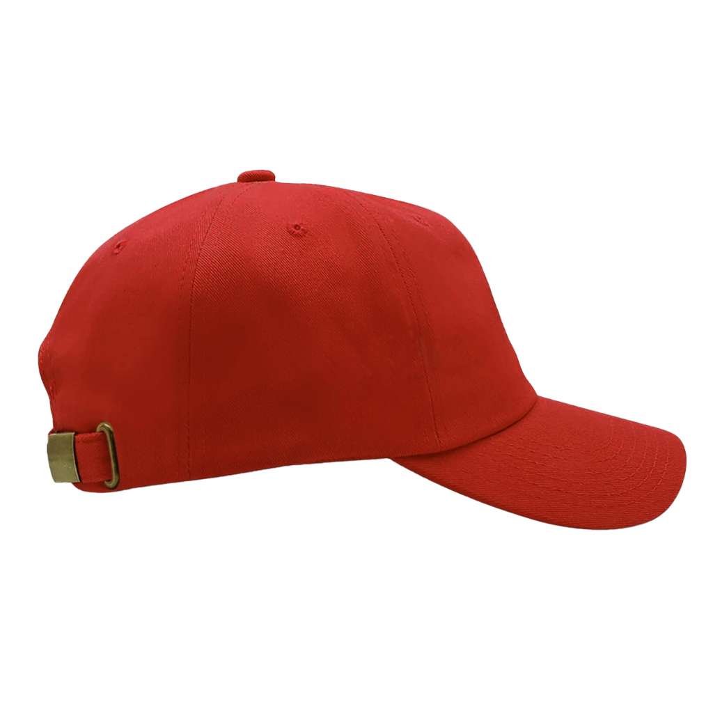 Red Classic Baseball Cap - DSY Lifestyle Baseball Hats