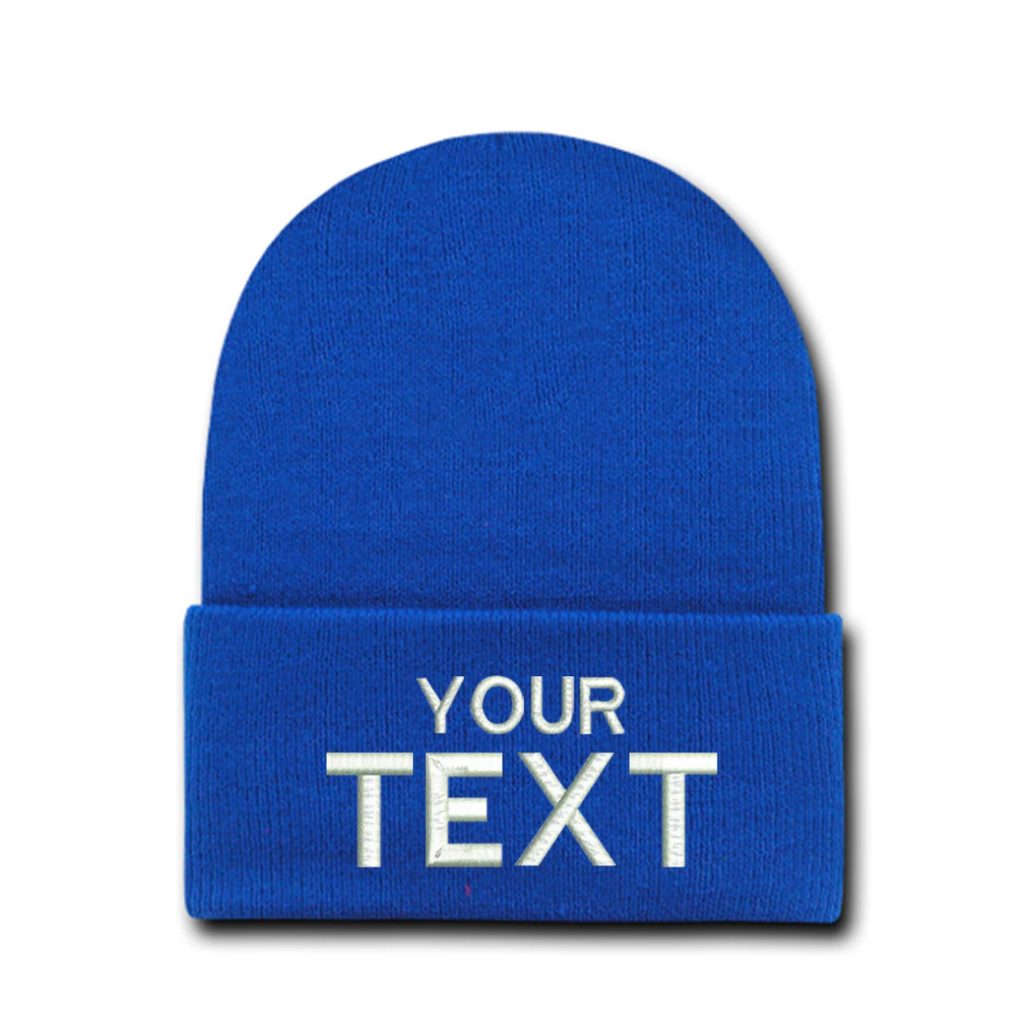 Custom Beanie | Custom Your Text Here Beanie Cap