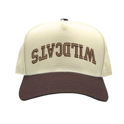 Custom Upside Down Text Hat – Personalized Varsity Baseball Cap