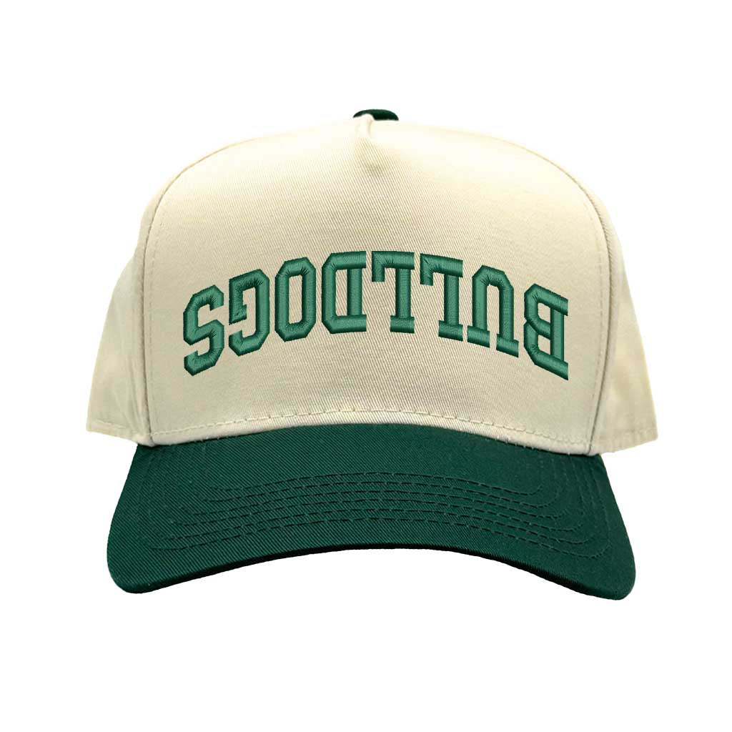 Custom Upside Down Text Hat – Personalized Varsity Baseball Cap