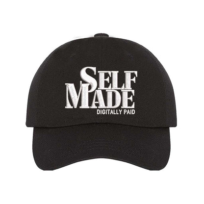 Self Made Digitally Paid Baseball Hat