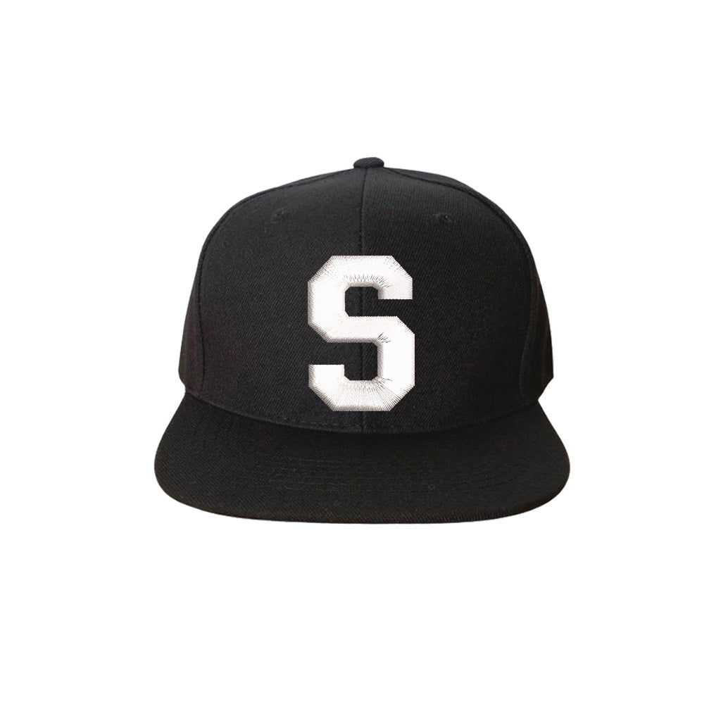 Custom Initial Flat Bill Snapback