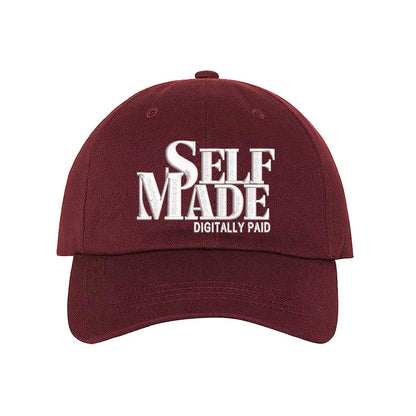 Self Made Digitally Paid Baseball Hat