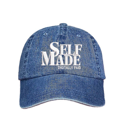 Self Made Digitally Paid Baseball Hat