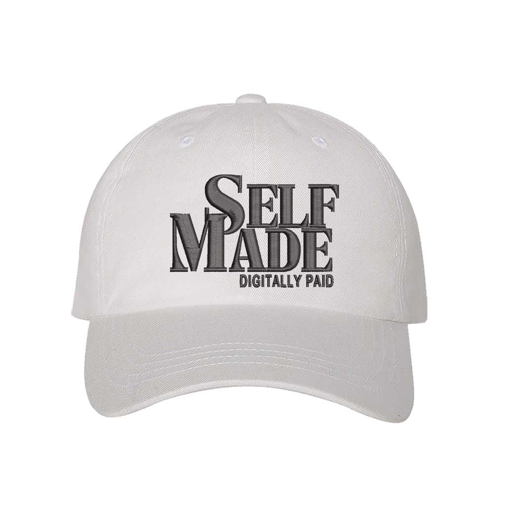 Self Made Digitally Paid Baseball Hat