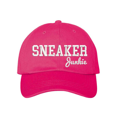 Sneaker Junkie Hot Pink Baseball Cap - DSY Lifestyle