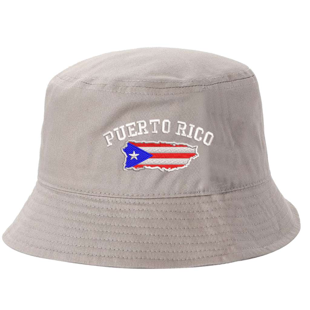 Puerto Rico Flag Map Baseball Hat