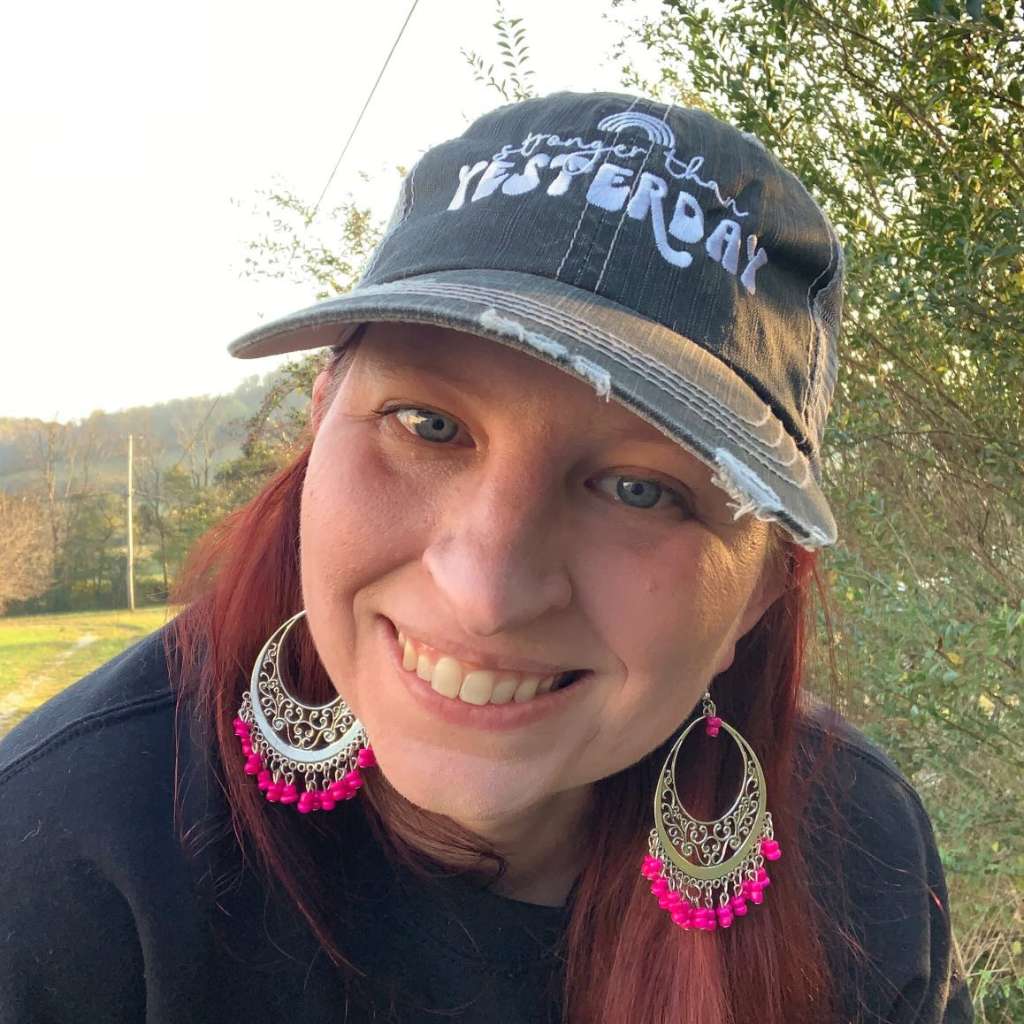 Stronger Than Yesterday Embroidered Trucker Hat – Motivational &amp; Stylish