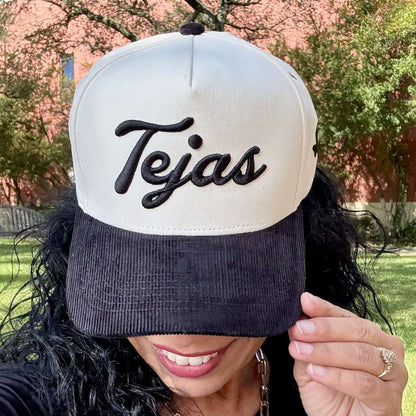 Tejas 3D Corduroy Baseball Hat