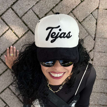 Tejas 3D Corduroy Baseball Hat