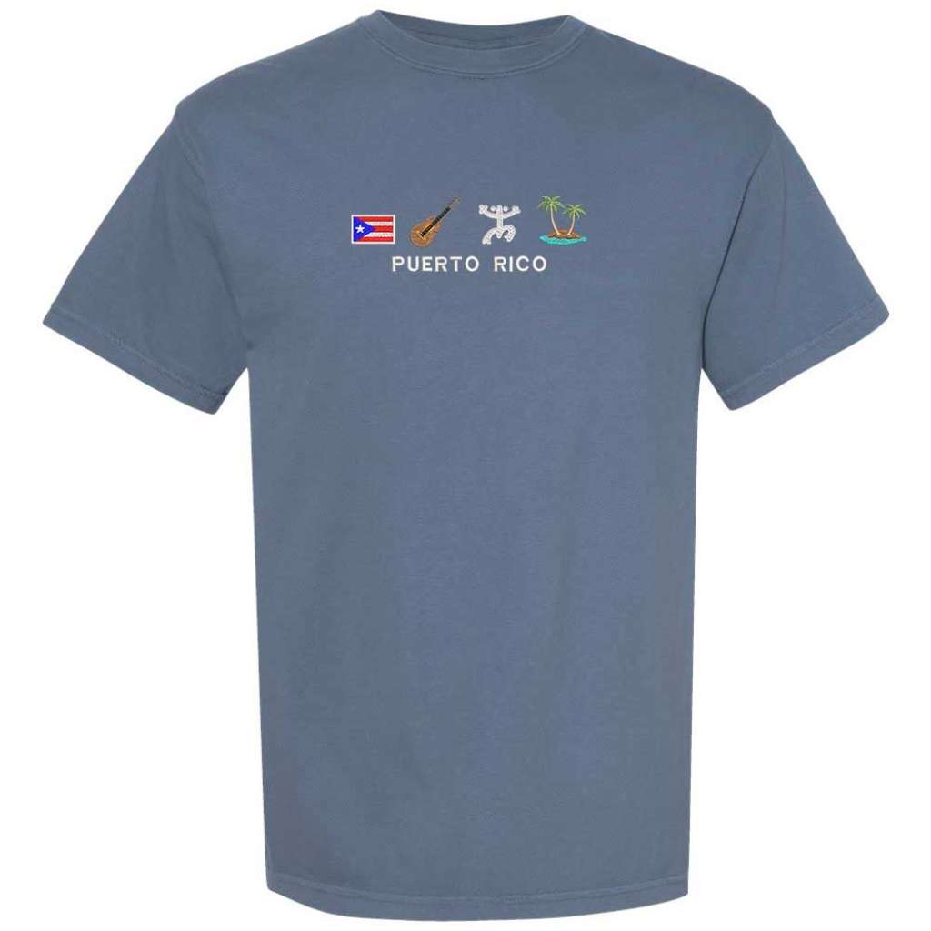 The DTMF Puerto Rico Icons Tee Washed Unisex T-shirt