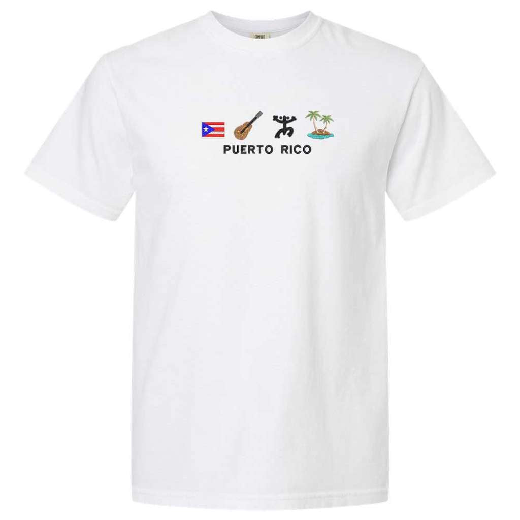 The DTMF Puerto Rico Icons Tee Washed Unisex T-shirt