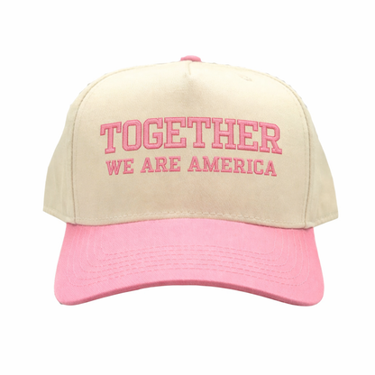 Together We Are America Hat – Unity &amp; Latina Pride Embroidered Baseball Cap