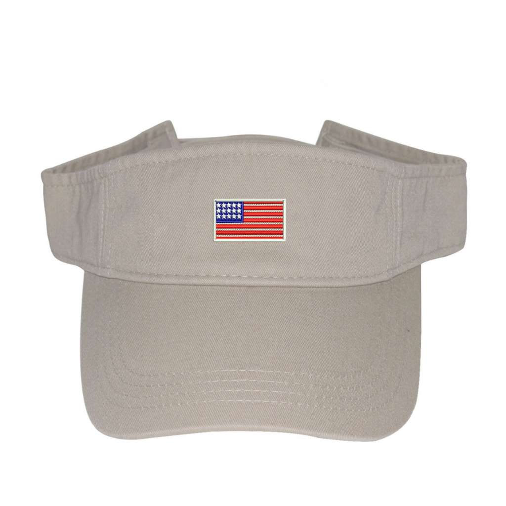 USA Flag Visor Cap