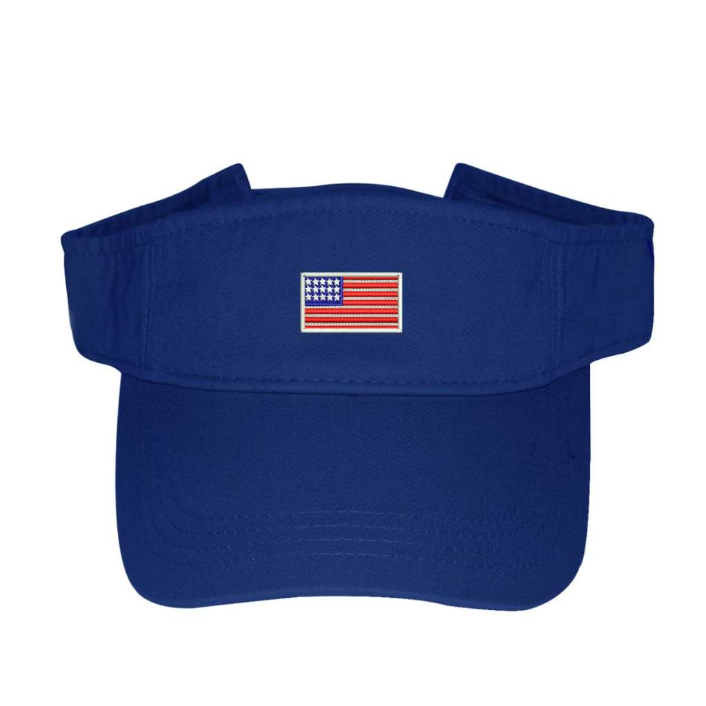 USA Flag Visor Cap