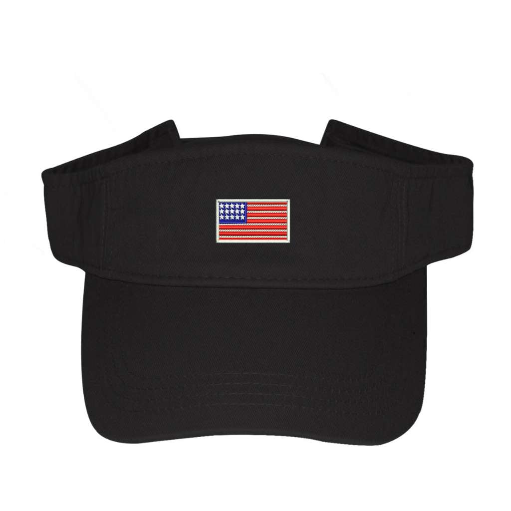 USA Flag Visor Cap