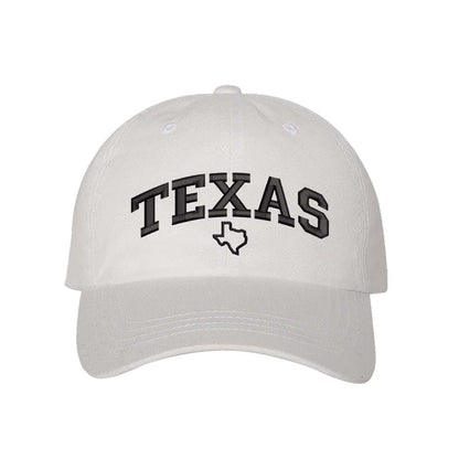 Texas Baseball Hat - Texas Map Baseball Hat