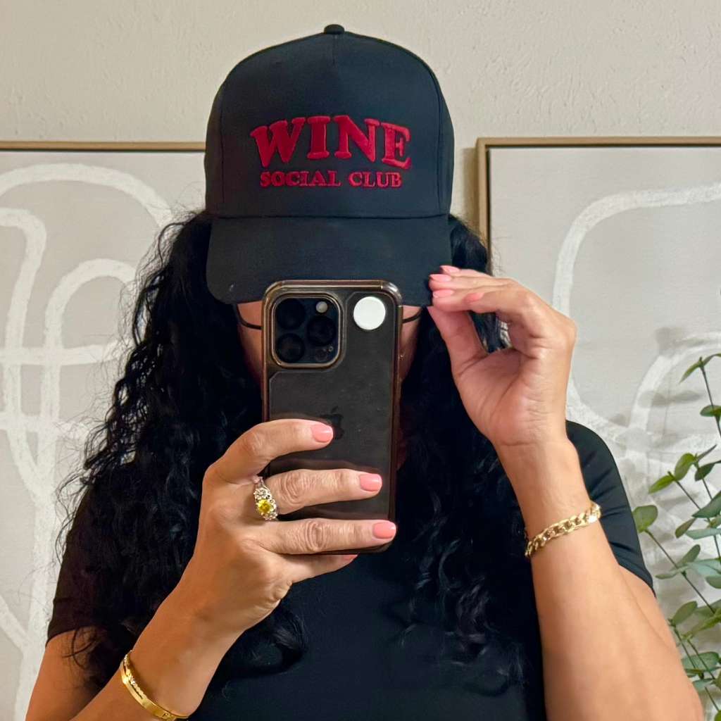 Wine Social Club Baseball Cap