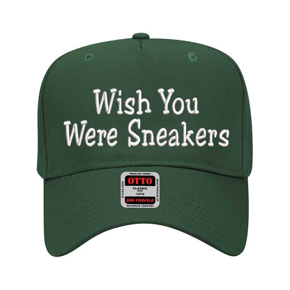 Wish You Were Sneakers 5 Panel Baseball Hat