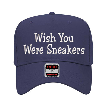 Wish You Were Sneakers 5 Panel Baseball Hat