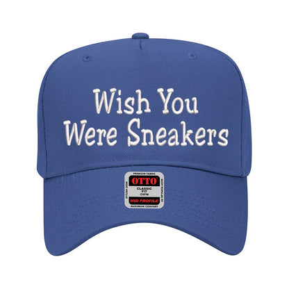Wish You Were Sneakers 5 Panel Baseball Hat