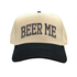 Natural Black Beer Me Two Tone 5 Panel Embroidered Baseball Hat with fun stitched design and adjustable snapback closure perfect for beer lovers and tailgates – DSY Lifestyle