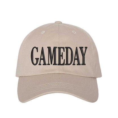 Stone Gameday embroidered baseball hat with adjustable strap and curved brim - DSY Lifestyle