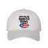 White Here For The Benito Bowl Embroidered Baseball Hat with premium embroidery and adjustable hook-and-loop closure perfect for Bad Bunny fans – DSY Lifestyle