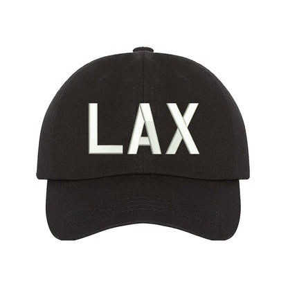 Personalized airport code cap, close-up — DSY Lifestyle
