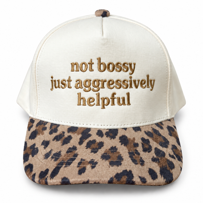 Leopard Brim Trucker Hat
